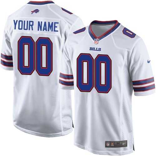 Men Nike Buffalo Bills Customized White Team Color Stitched NFL Game Jersey,We sell and wholesale Men Nike Buffalo Bills Customized White Team Color Stitched NFL Game Jersey on line form chian!
